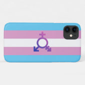 Transgender Pride en Symbool Case-Mate iPhone Case (Achterkant (horizontaal))