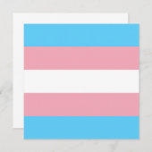 Transgender Pride Flag (Voorkant / Achterkant)