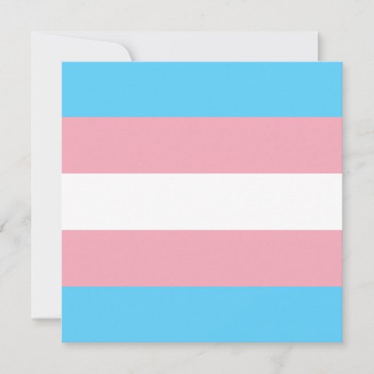 Transgender Pride Flag (Voorkant)