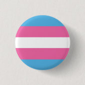 Transgender Pride Flag Button (Voorkant)