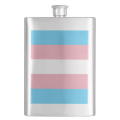 Transgender Pride Flag Flacon (Voorkant)