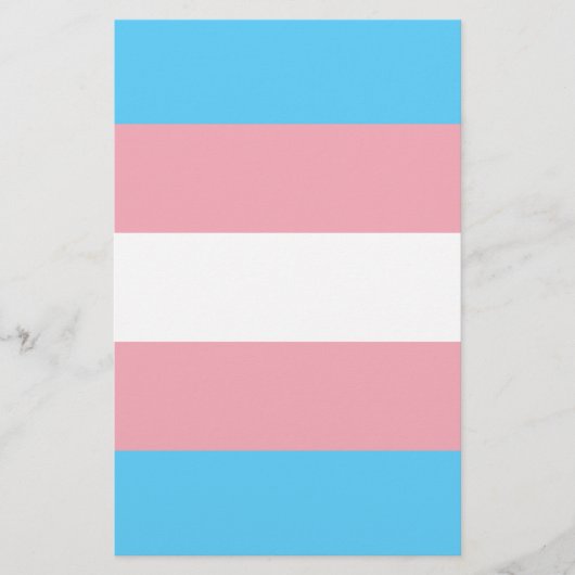 Transgender Pride Flag Flyer (Voorkant)