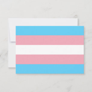 Transgender Pride Flag Kaart