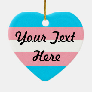 Transgender Pride Flag Keramisch Ornament