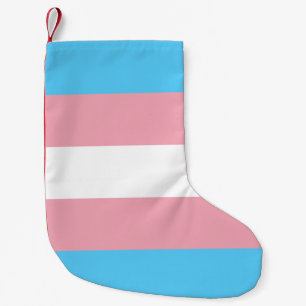 Transgender Pride Flag Kleine Kerstsok