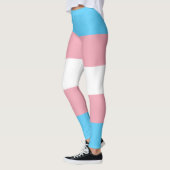 Transgender Pride Flag Leggings (Links)