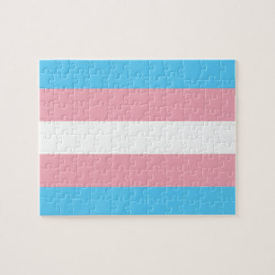 Transgender Pride Flag Legpuzzel