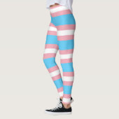 Transgender Pride Flag - LGBT-regenboog Leggings (Links)
