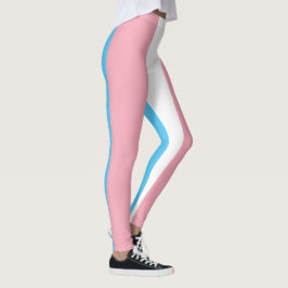 Transgender Pride Flag - LGBT-regenboog Leggings