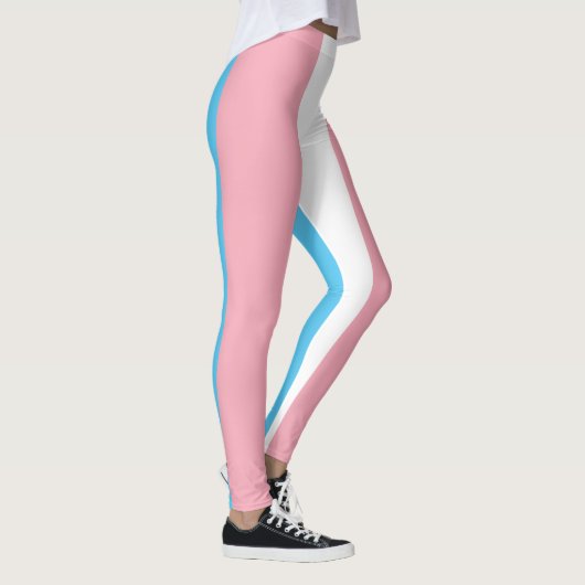 Transgender Pride Flag - LGBT-regenboog Leggings (Rechts)
