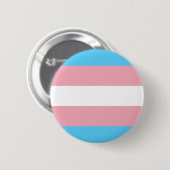 Transgender Pride Flag - LGBT-regenboog Ronde Button 5,7 Cm (Voorkant /achterkant)