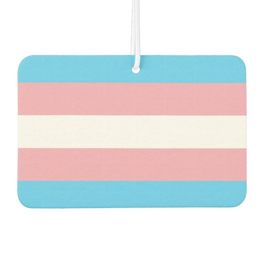 Transgender Pride Flag Luchtverfrisser (Voorkant)