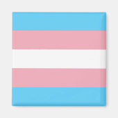 Transgender Pride Flag Magneet (Voorkant)