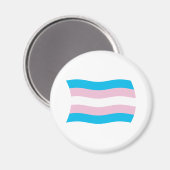 Transgender Pride Flag Magnet Magneet (Voorkant / Achterkant)