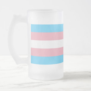Transgender Pride Flag Matglas Bierpul
