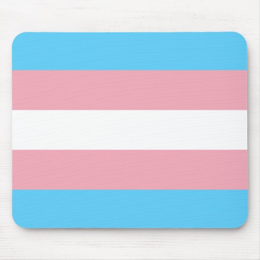 Transgender Pride Flag Muismat (Voorkant)