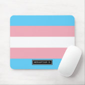 Transgender Pride Flag Muismat (Met muis)
