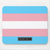 Transgender Pride Flag Muismat (Voorkant)