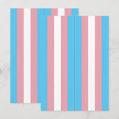 Transgender Pride Flag Pack van 2 Bladwijzer (Voorkant / Achterkant)