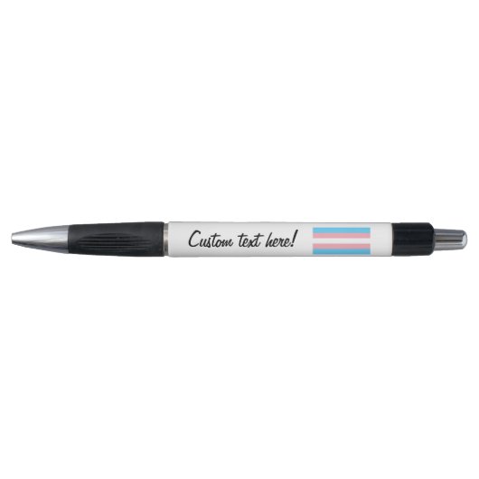 Transgender Pride Flag Pen (Voorkant)