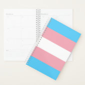 Transgender Pride Flag Planner (Display)