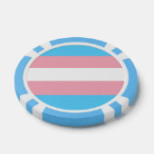 Transgender Pride Flag Poker Chips (Enkel)