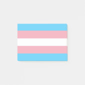 Transgender Pride Flag Post-it® Notes (Voorkant)