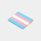 Transgender Pride Flag Post-it® Notes (Schuin)