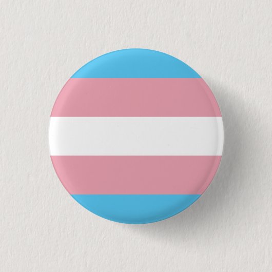Transgender Pride Flag Ronde Button 3,2 Cm (Voorkant)