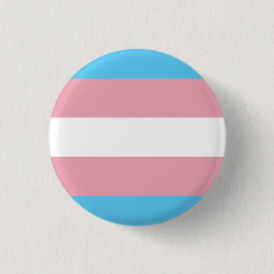 Transgender Pride Flag Ronde Button 3,2 Cm