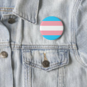Transgender Pride Flag Ronde Button 5,7 Cm (In situ)