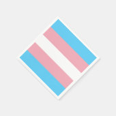 Transgender Pride Flag Servet (Hoek)