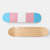 Transgender Pride Flag Skateboard (Horizontaal)