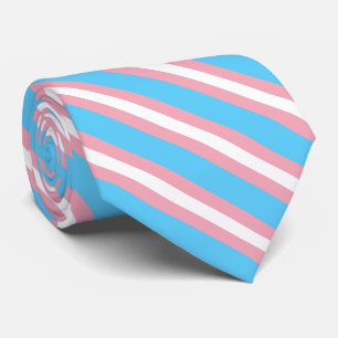 Transgender Pride Flag Stropdas
