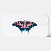 Transgender Pride Flag Swallowtail Butterfly Case-Mate iPhone Case (Achterkant (horizontaal))