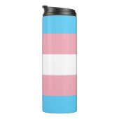 Transgender Pride Flag Thermosbeker (Geroteerd rechts)