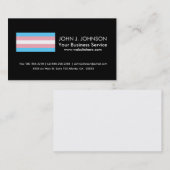 Transgender Pride Flag Visitekaartje (Voorkant / Achterkant)