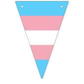 Transgender Pride Flag Vlaggetjes (Tweede vlag)