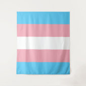 Transgender Pride Flag Wandkleed (Voorkant)
