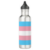Transgender Pride Flag Waterfles (Rechts)