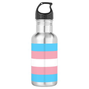 Transgender Pride Flag Waterfles