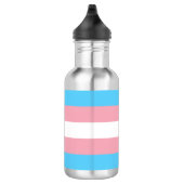 Transgender Pride Flag Waterfles (Rechts)