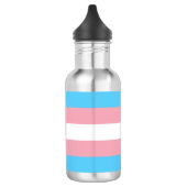 Transgender Pride Flag Waterfles (Links)