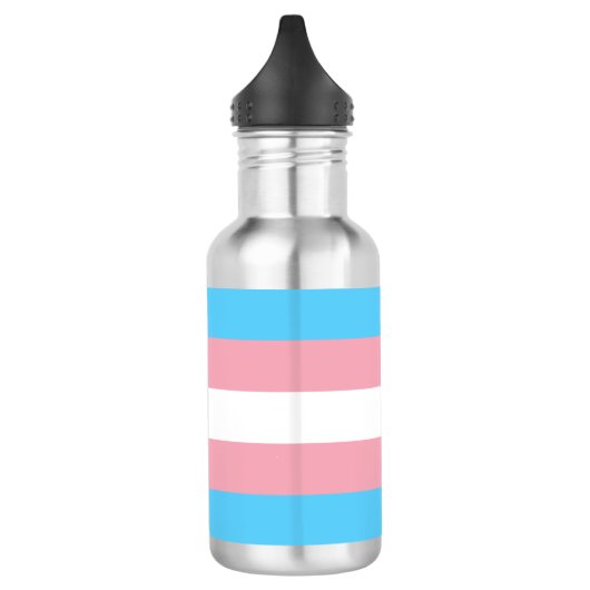 Transgender Pride Flag Waterfles (Links)
