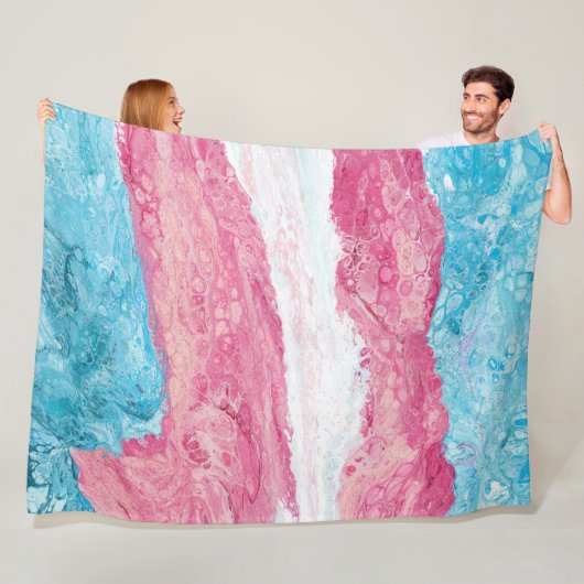 Transgender Pride | Fleece Blanket (In situ)