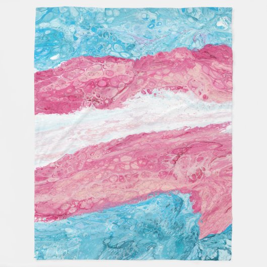 Transgender Pride | Fleece Blanket (Voorkant)