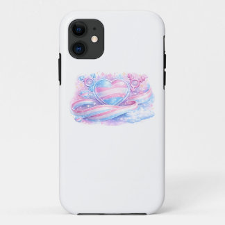 Transgender Pride Hart Galaxy iPhone 11 Hoesje