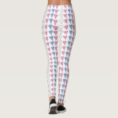 Transgender Pride Hearts Leggings (Achterkant)