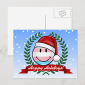 Transgender Pride Kerstmis Feestdagenkaart (Voorkant / Achterkant)