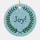 Transgender Pride Kerstmis Keramisch Ornament (Achterkant)